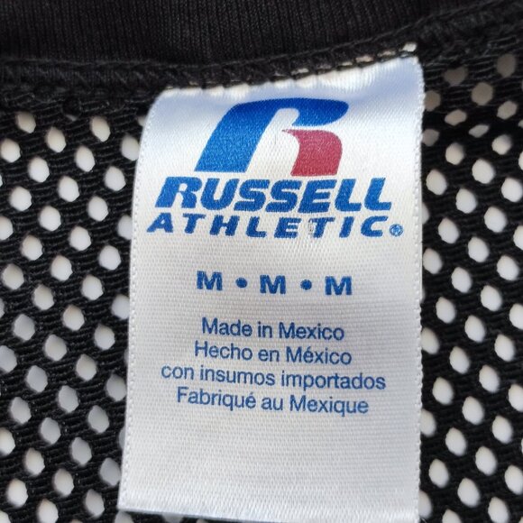 Russel Athletics Practice Jersey youth size M black with Manitoba graphic design - Picture 6 of 12